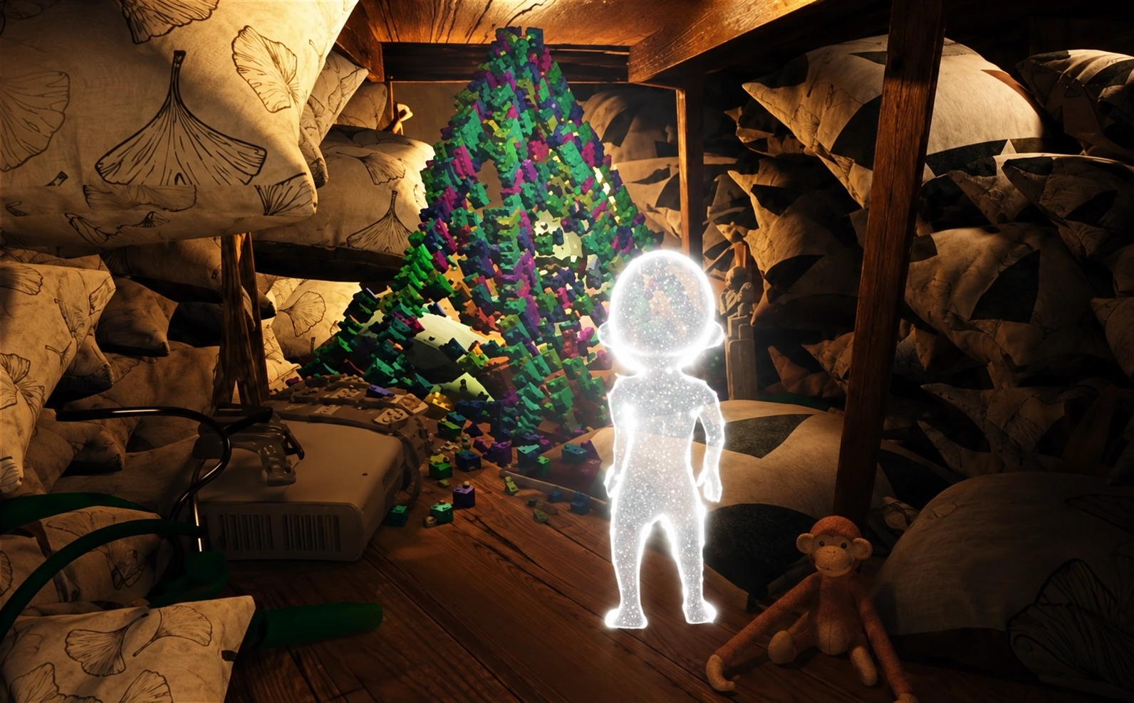 A virtual childhood shelter